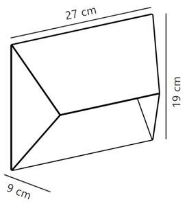 Nordlux - Екстериорен аплик PONTIO 2xGU10/25W/230V IP54