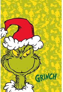 Зелено бебешко одеяло от флийс 100x150 cm Grinch – Jerry Fabrics