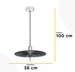 ONLI - Пендел GOLDEN 1xE27/22W/230V златист/черен