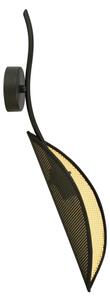 Аплик LOTUS 1xE14/10W/230V черен/златист