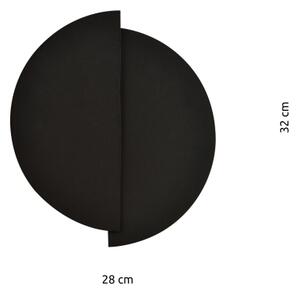 Аплик FORM 1xG9/8W/230V черен