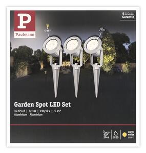 Paulmann 98845 - К-кт 3бр. LED/3W IP65 прожектори GARDENSPOT 230V