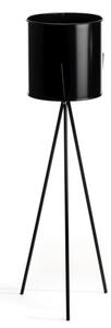 Стойка за цветя TRIPOD 80x25 см черен