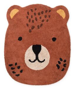 Кафяв памучен детски килим подходящ за пране/ръчно изработен 120x149 cm Snuggle Berry – Hanse Home