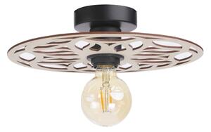 Полилей за повърхностен монтаж FALCO 1xE27/60W/230V Ø 30 см бежов