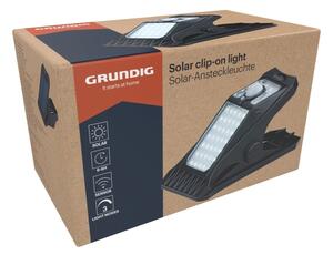 Grundig - LED Соларна лампа със сензор CLIP-ON LED/9W/3,7V IP44