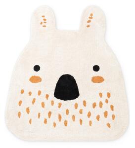 Кремав памучен детски килим подходящ за пране/ръчно изработен 120x137 cm Snuggle Nienchen – Hanse Home