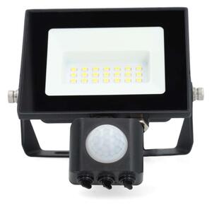 Nedis LLFLP15BLK - LED Прожектор със сензор LED/20W/230V 4000K IP44