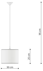 Sollux SL.1428 - Детски пендел FOOTBALL 1xE27/15W/230V Ø 30 см