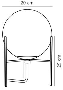 Nordlux - Настолна лампа ALTON 1xE14/15W/230V златист