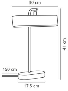 Nordlux - Настолна лампа MERLIN 2xG9/5W/230V черен