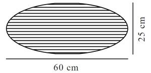 Nordlux - Абажур VILLO E27 Ø 60 cm сив
