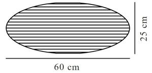 Nordlux - Абажур VILLO E27 Ø 60 cm бял
