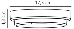 Nordlux-LED Екстериорен аплик CUBA LED/6,5W/230V IP54 Ø 17,5 см черен