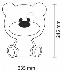 LED Димируема детска сензорна лампа BIBI LED/2,5W/3,7V 1200 mAh