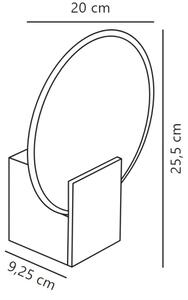 Nordlux-LED Димируем аплик за баня HESTER LED/9,5W/230V бежов