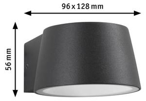 Paulmann 94713 - LED/6W IP44 Екстериорен аплик CAPERA 230V