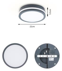 Brilagi - LED Екстериорна лампа BENE LED/18W/230V Ø 22 см IP54