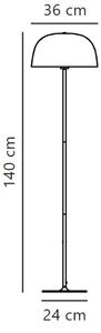 Nordlux - Лампион CERA 1xE27/60W/230V златист