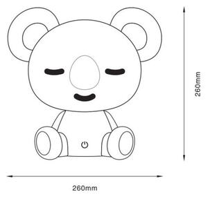 Zuma Line KDR-611-GR - LED Детски докосване настолна лампа KOALA LED/3W/230V