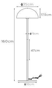 Lucide 45796/01/44 - Лампион SIEMON 1xE27/40W/230V оранжев