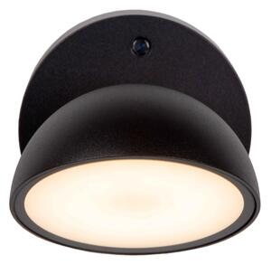 Lucide 22865/12/30 - LED Екстериорен аплик FINN LED/12W/230V IP54 черен