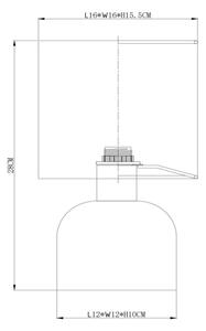 Lucide 10516/01/38 - Настолна лампа WOOLLY 1xE14/40W/230V кремав