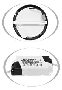 Ecolite LED-CSL-CCT/18W/CR - LED Плафониера LADA LED/18W/230V черен