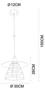 Globo 15086H1 - Полилей VIEJO 1xE27/60W/230V