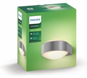 Philips 17336/47/PN - Екстериорна Стенна лампа MYGARDEN CHIPMUNK E27/42W IP44