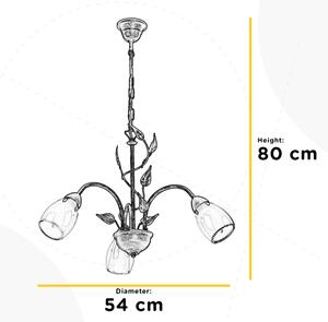 ONLI - Пендел LILIANA 3xE14/6W/230V