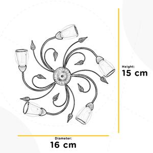 ONLI - Плафон LILIANA 5xE14/6W/230V