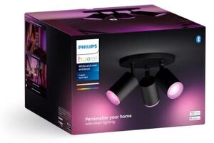 Philips - LED RGBW Димируем спот Hue FUGATO 3xGU10/4,2W/230V черен