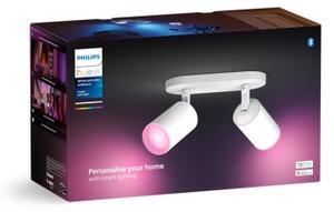 Philips - LED RGBW Димируем спот Hue FUGATO 2xGU10/4,2W/230V бял