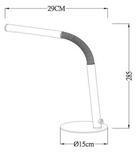 Lucide 36612/04/30 - LED Димируема настолна лампа GILLY LED/3W/230V черен