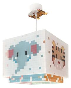 Dalber 63372 - Детски полилей LITTLE PIXEL 1xE27/15W/230V