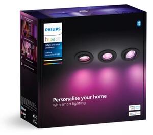 Philips - К-кт 3xLED RGBW Димируема лампа за вграждане Hue CENTURA 1xGU10/4,2W/230V