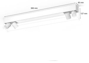 Philips-LED RGBW Димируем спот Hue CENTRIS 4xGU10/4,2W + LED/11W