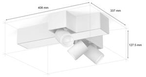 Philips-LED RGBW Димируем спот Hue CENTRIS 3xGU10/4,2W + LED/11W