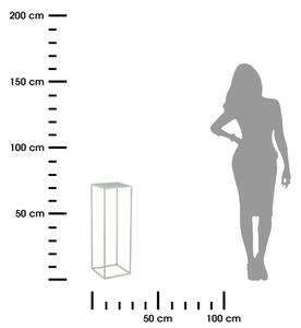 Стойка за цветя 70x24 см светлозелен