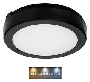 LED Плафон за баня NAIROS LED/12W/230V 3000/4000/6500K IP65 черен