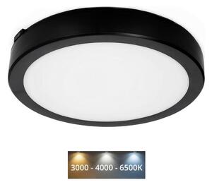 LED Плафон за баня NAIROS LED/18W/230V 3000/4000/6500K IP65 черен