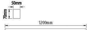 LED Флуоресцентна лампа LINIK LED/40W/230V 4000K бял