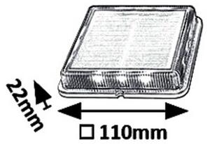 Rabalux 8104 - LED Екстериорна Солар. лампа BILBAO LED/1,5W/3,2V 4000K IP67