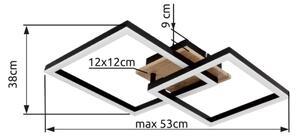 Globo 67284-18 - LED Плафониера BARD LED/18W/230V