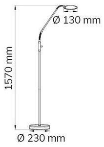 Wofi 3006.01.32.9000 - LED Димируем лампион TWIN LED/4,6W/230V