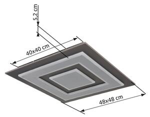 Globo 48033-40 - LED Плафониера JAYDEN LED/40W/230V