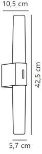 Nordlux - LED Димируема лампа за огледало в баня HELVA LED/9,5W/230V IP44