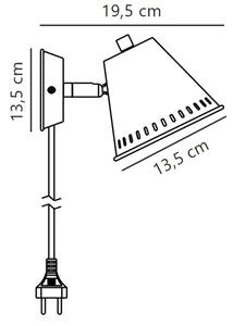 Nordlux - Спот аплик PINE 1xGU10/15W/230V