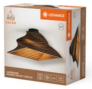 Ledvance - Плафон DECOR CARDBOARD 1xE27/15W/230V 40x40 см